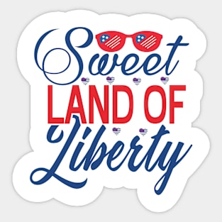 4th of July, Independence Day ,America S,USA Flag Sticker